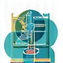 지적측량 지원 아이콘